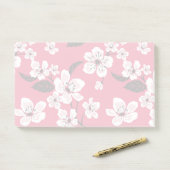 POST-IT® CHERRY BLOSSOM - SAKURA (ROUGE) (Sur un bureau)