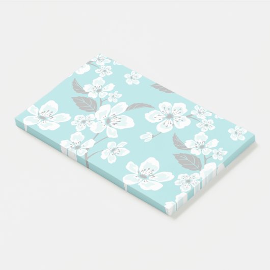 POST-IT® CHERRY BLOSSOM - SAKURA (TURQUOISE) (Incliné)