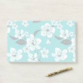 POST-IT® CHERRY BLOSSOM - SAKURA (TURQUOISE) (Sur un bureau)