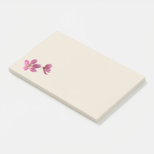 Post-it® Cherry Blossoms Design Post-It Notes (Incliné)