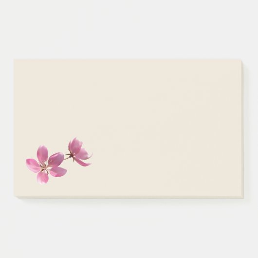 Post-it® Cherry Blossoms Design Post-It Notes (Devant)
