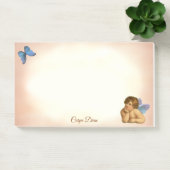 Post-it® Chérubin de Raphaël élégant & Papillon Bleu (Bureau)