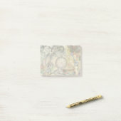 Post-it® Cheshire Chat Alice Wonderland Classic (Sur un bureau)