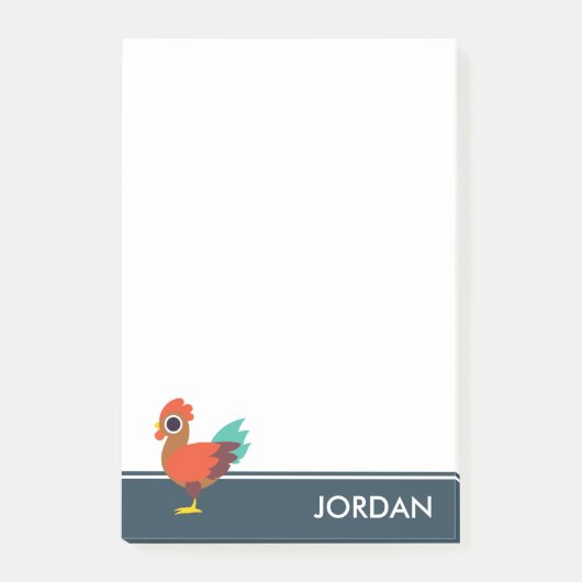 Post-it® Chester le coq (Devant)