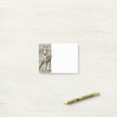 Post-it® Cheval andalou russe galopant (Sur un bureau)