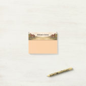 Post-it® Cheval Brown (Sur un bureau)