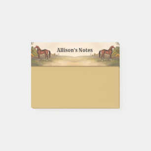 Post-it® Cheval Brown