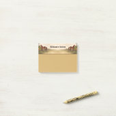 Post-it® Cheval Brown (Sur un bureau)