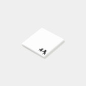 Post-it® Cheval couple noir (Incliné)