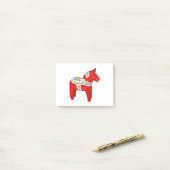 Post-it® Cheval dalécarlien (Sur un bureau)