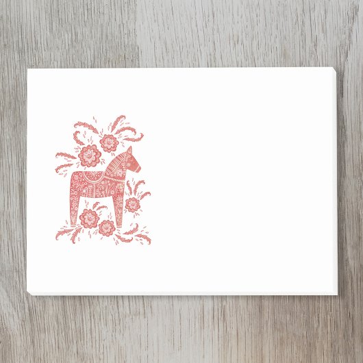 Post-it® Cheval de Dala scandinave