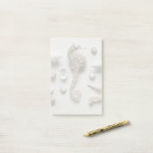 Post-it® Cheval De Mer Et Coquillages (Sur un bureau)