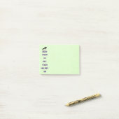 Post-it® Cheval de pullover de chasseur (Sur un bureau)