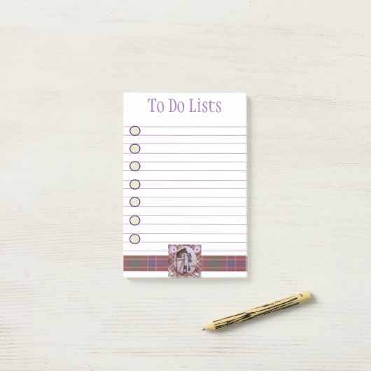 Post-it® cheval de race bébé mare (Sur un bureau)