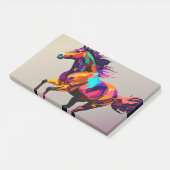 Post-it® Cheval en course pop art (Incliné)