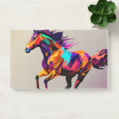 Post-it® Cheval en course pop art (Bureau)