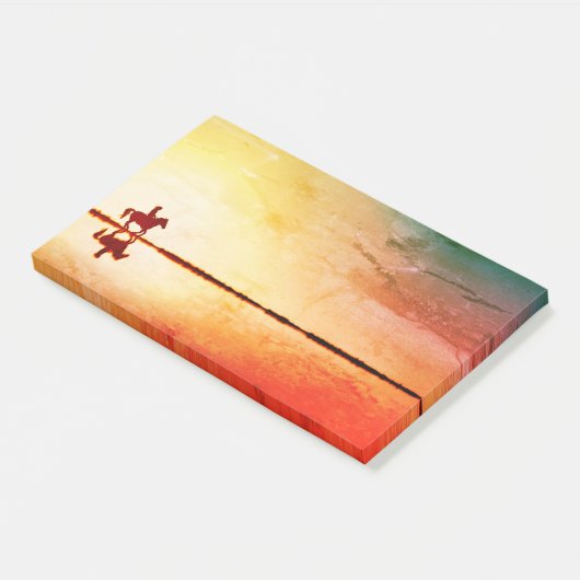 Post-it® Cheval et cavalier 1 (Incliné)