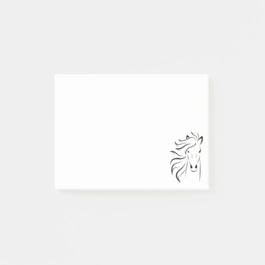 Post-it® Cheval Head (Devant)