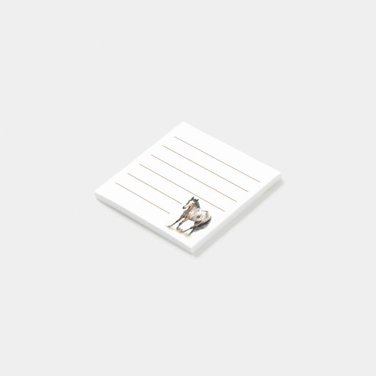 Post-it® Cheval Lover Equestre & Horseback équitation Cowgi (Incliné)