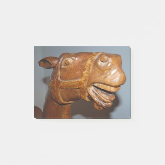 Post-it® Cheval Rocking antique (Devant)