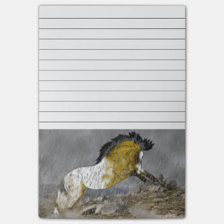 Post-it® Cheval sauvage d'Appaloosa de peau de daim