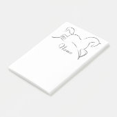 Post-it® Cheval sauvage Thunder_Cove (Incliné)