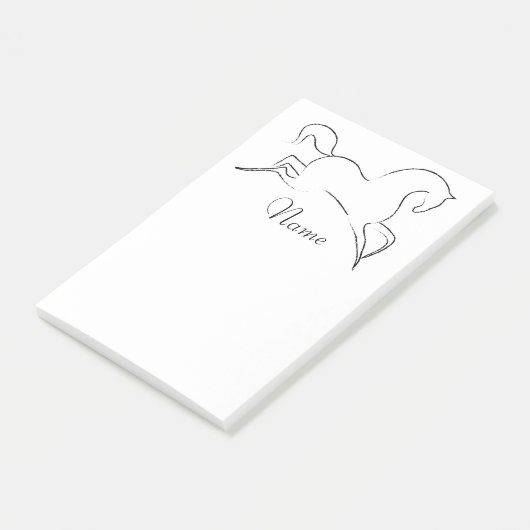 Post-it® Cheval sauvage Thunder_Cove (Incliné)