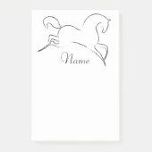 Post-it® Cheval sauvage Thunder_Cove (Devant)