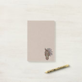 Post-it® Cheval tribal (Sur un bureau)