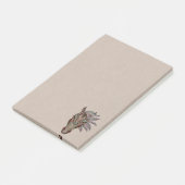 Post-it® Cheval tribal (Incliné)