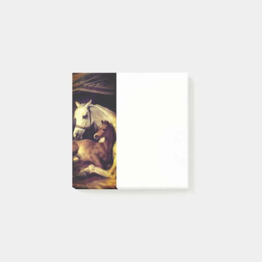 Post-it® Chevaux d'atterrisseur (Devant)