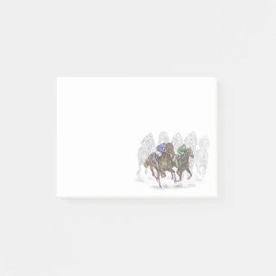 Post-it® Chevaux de course à la galopante