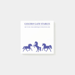 Post-it® Chevaux en mouvement équestre stable ou Ranch