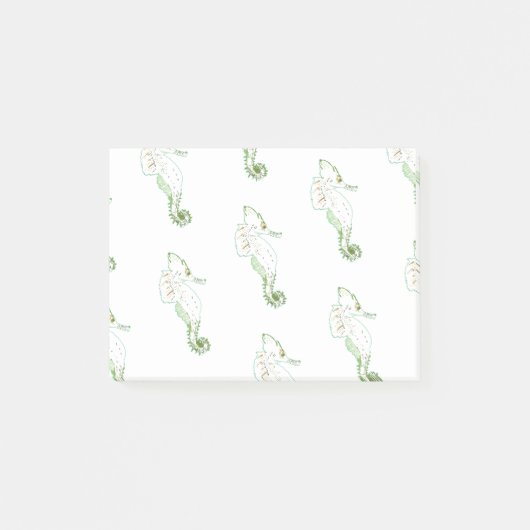 Post-it® Chevaux verts Post-it Notes (Devant)