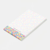 Post-it® Chevron aztèque coloré (Incliné)