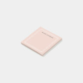 Post-it® Chic Blush | Personnalisé (Incliné)