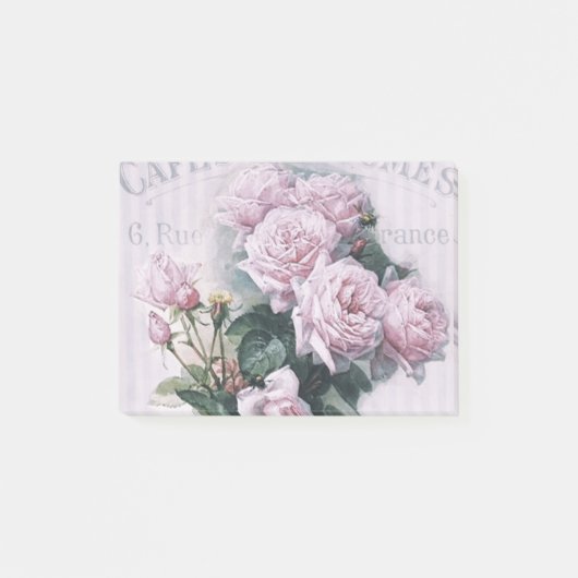 Post-it® Chic chic, découpage, victorien, chic français, Pa (Devant)