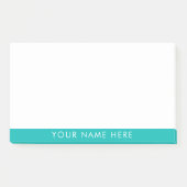 Post-it® Chic Custom Name Stick Notes pour l'utilisation d' (Devant)