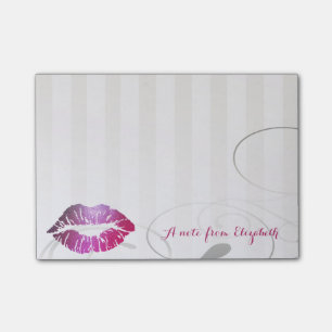 Post-it® Chic Élégant Féminin Stylé, Lèvres