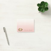 Post-it® Chic Élégant Fille Stylée , Lèvres Pailletées (Bureau)