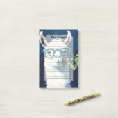Post-it® Chic Lama Intelligent (Sur un bureau)
