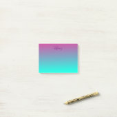 Post-it® Chic ombre (Sur un bureau)