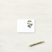 Post-it® Chic retraité (Sur un bureau)