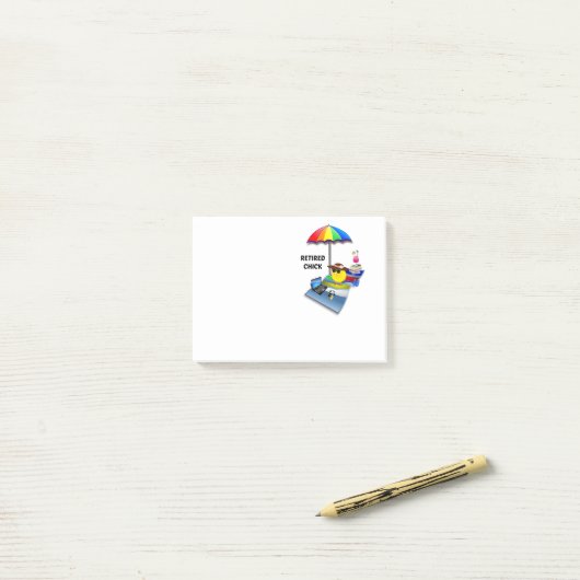 Post-it® Chic retraité (Sur un bureau)