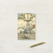 Post-it® chic traveller vintage (Sur un bureau)