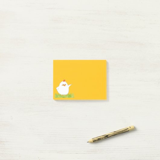 Post-it® chiche (Sur un bureau)