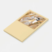 Post-it® Chickadee au plafond noir - Photo originale (Incliné)