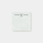 Post-it® Chicken Scratch Notes | Chicken Lady (Devant)