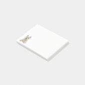 Post-it® Chien à chiots de l'Ouest de Terrier (Incliné)