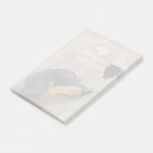 Post-it® Chien Au Vin Dachshund (Incliné)